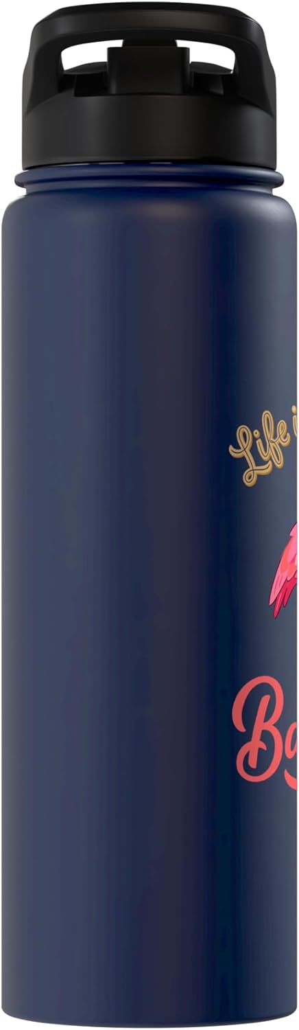 Wine Drinker Humor Tee Winery Life Wine Sommelier Life is All About Balance Wine Lover Drinking Party Flamingo