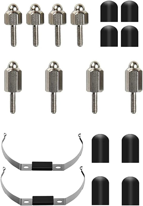PATPET Replacement Prongs and Silicone Covers for P Collar 910 920
