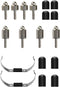 PATPET Replacement Prongs and Silicone Covers for P Collar 910 920