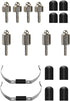 PATPET Replacement Prongs and Silicone Covers for P Collar 910 920