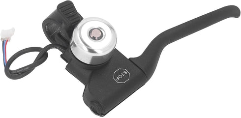 Left Brake Lever, Nylon and Metal Replacement Handle with Bell for GOTRAX Electric Scooter