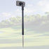 Rigdance 7.09" 1/4-20 Insta360 Golf Monopod Selfie Stick Spike, Staniless Steel Screw Camera Ground Spike for Invisible