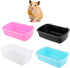 4 Pcs Small Animal Feeder Bowl, Basic Dish for Hamster, Mice, Rat, Hedgehog, Small Pets