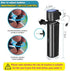 200GPH Aquarium Filter, U-V for 20-75 Gal Tank, Submersible Pump Filter for Green Water and Algae Clean