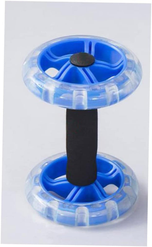 Weight Loss Equipment Exercise Roller and Small Dumbbell Weights, Home Dumbells Fitness Wheel Equipment