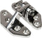 Heavy Duty Long Reach Marine Hatch Hinge 316 Stainless Steel with Removable Pin 2.75" x 2.6" (1PC)