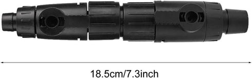 Tnfeeon Aquarium Hose Valve, Fish Hose Pipe Quick Release Connector Adapter Aquarium Filter Connector(12mm to 16mm)