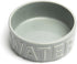 Park Life Designs Large Ceramic Dog Bowl - Stylish Gray Pet Feeding Dish | Durable, Easy-Clean & Dishwasher-Safe