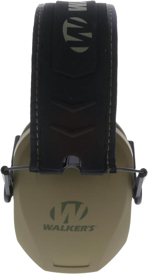 27dB Walker's Razor Slim Passive Earmuffs Ultra Low Profile NRR Light Weight