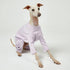 Basic Dog Pajamas, Durable and Elastic Dog Onesie Apparel Outfits for Doggie Jammies (Large, Purple)