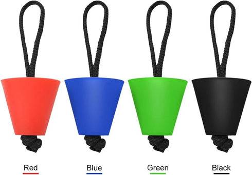 LIXADA Universal Kayak Scupper Plug Kit for Canoe Drain Holes - 4/6/8 Packs