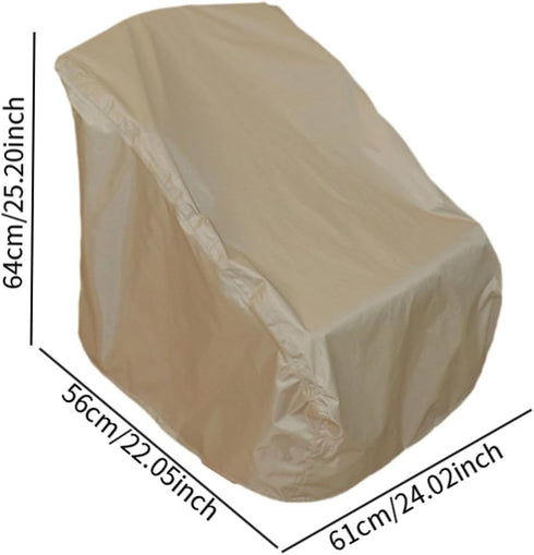 Kokiya 56x61x64cm Boat Seat Cover Waterproof Oxford Cloth Chair Cover Pedestal Bench for Marine Yacht Fishing Boat