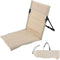 Ultra-Light Folding Camping Chair with Backrest,Outdoors Relaxing Floor Seat for SwimmingPool Beach