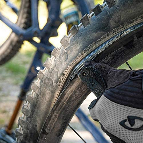 Snek Cycling Tire Repair Tool - Lifeboat Stainless Steel Tire Lever Set with Valve Core Remover & Bottle Opener - Pair