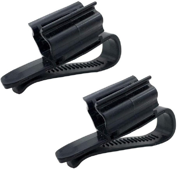 2 Pack Fish Tank Mounting Clip, Multifunction Plastic Adjustable Clamp for 0.31"-0.62" Dia Tub