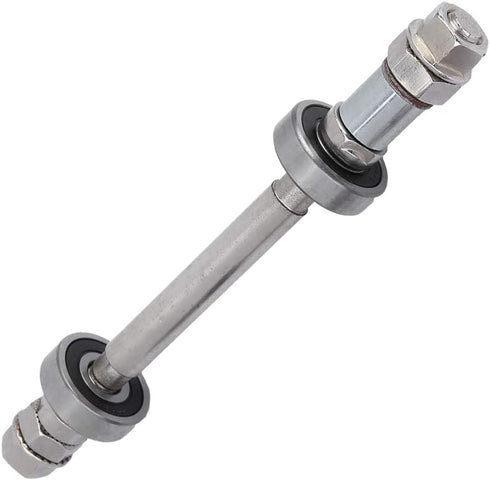 Wheel Hub Axle, Metal Quick Release Skewer for Bike Repair, Front Rear Solid Shaft Lever