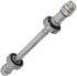 Wheel Hub Axle, Metal Quick Release Skewer for Bike Repair, Front Rear Solid Shaft Lever