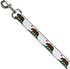 Buckle-Down Dog Leash Cali Bear White 6 Feet Long 0.5 Inch Wide