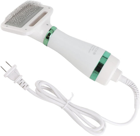 2 1 Pet Hair Dryer Blower, in Dog Hair Dryer Brush Adjustable Air Speed Pet Blow Dryer Lightweight Dog Blower Dryer