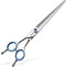 Straight Left Handed Dog Grooming Scissors 8.0'' Long, Large Dog Shears for Grooming Poodle