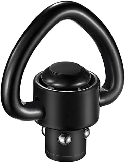 QD Sling Swivel Mount, 1" Heavy Duty D-Loop Quick Detach/Release for Two Point Sling
