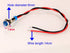 Gebildet 10pcs 6mm 1/4" 12-24V AC/DC LED Metal Indicator Light Waterproof Signal Lamp Pilot Dash Directional Car Truck