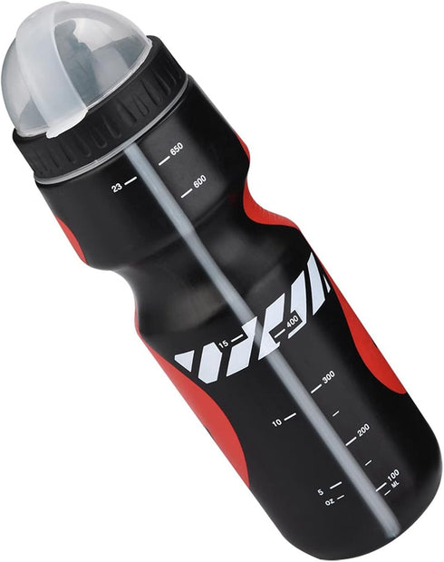 VGEBY1 Sports Water Bottle, 650ml Portable Water Bottle with Bicycle Holder for Cycling, Mountaineering, Hiking