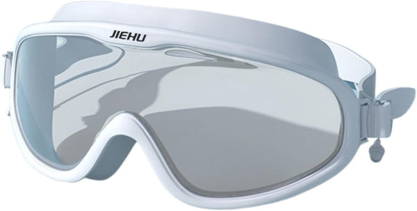 Generic Swim Goggles, No Leaking Anti-Fog Swimming Goggles Women with Ear Plugs,Silicone Clear