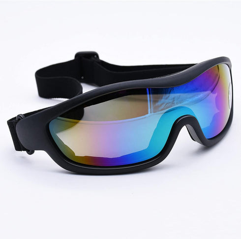 Viriber Motorcycle Goggles - UV Protective Dust-proof Tactical Sunglasses (Colorful)