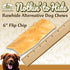 Fieldcrest Farms Nothin to Hide Flip Chips Dog Chews - All Natural Rawhide Alternative, Chicken, Beef or Peanut Butter
