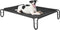 pettycare Elevated Outdoor Dog Bed - Waterproof Raised Dog Bed for Medium Dogs, Easy to Assemble, Cooling with Teslin