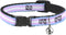 Cat Collar Breakaway Flag, Transgender Baby Blue, Baby Pink, White, 0.5 Inch Wide, 8 to 12 Inches