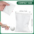 Pack 4Pcs Housoutil Billiard Talcum Powder Portable Talc Bags for Pool Hand Drying and Improved Grip Billiards