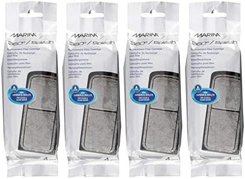 Marina 4 Pack of 360 Splash Replacement Filter Cartridge, 4 Cartridges Per Pack