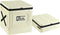 Collapsible portable toilet, car storage box, emergency toilet for camping road trips