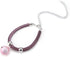 Cat Collars and Leads - Nylon Accessory Kitten Supply with Bell Collar Extension Chain, Japanese Style (Simple Powder)
