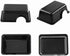 Reptile Hideout Box, Small Animal Hide Cave for Snakes, Lizards, Leopard Gecko, Rodents, Spiders (S)