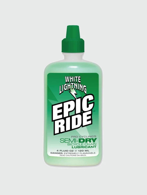 White Lightning Epic Ride All Conditions Light Bicycle Chain Lube Collection