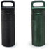 SENHAI Air-Tight EDC Accessory Case | Waterproof Pill Capsule Fob Bottle, 2 Pack Aluminum Outdoor Dry Containers