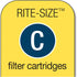 MarineLand Rite Size Aquarium Filter Cartridge Bundles, Rite Size C 24pk
