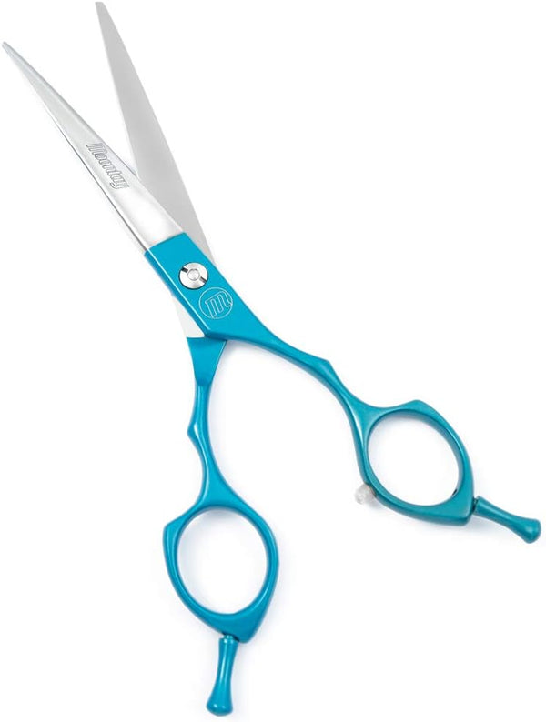 Moontay 6.5" Professional Pet Grooming Scissor - Dog Cat Grooming Shear with Double Finger Rests, 440C Japanese