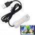 Blue Light Small Aquarium LED Light, Multicolor Fish Tank Light for Freshwater Plants and Aquatic Pets, Pet Supplies