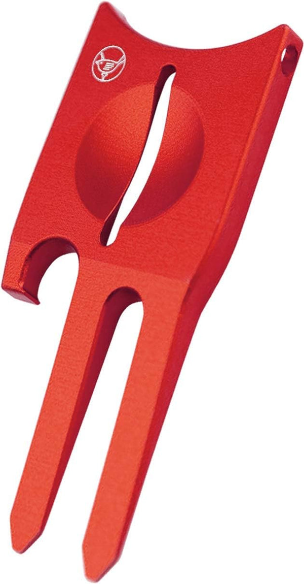 Golf Divot Repair Tool & Ball Marker - 6-in-1 Golf Divot Tool