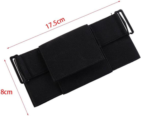 Slim Running Phone Belt Bag for Hiking Climbing, Waist Pack Pouch Holder for Outdoor Men Women (17.5cm)