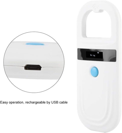 Microchip Scanner Reader Pet Universal Rechargeable Animal Chip Id Scanner Microchip and Accessories Scanner Pet Tag