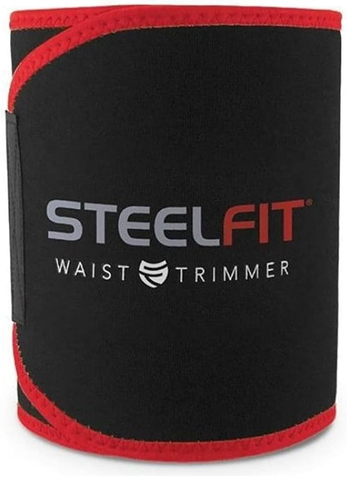 SteelFit Waist Trimmer Belt for Women & Men, Moisture-Resistant Neoprene Waist Trainer for Stomach & Belly Fat