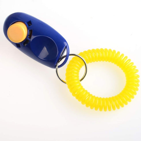 Coolrunner 7pcs Universal Animal Pet Dog Training Clicker, 7 Color with Wrist Bands Strap