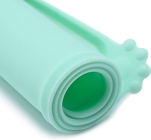Silicone Waterproof Pet Feeding Mats, Non Slip, Easy Clean Dog Cat Bowl Placemat (18.5" x 11.5") Green