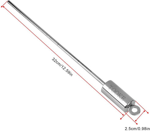 Alomejor Lobster Stick, Stainless Steel Underwater Pointer, Spearfishing Tool, Marine Safety Rod for Divers