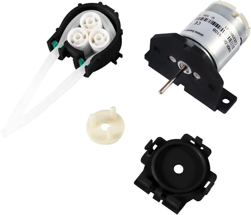 2PCS DC 12V Lab Dosing Pump, 100mL/min Peristaltic Pumps for Aquarium and Home Irrigation